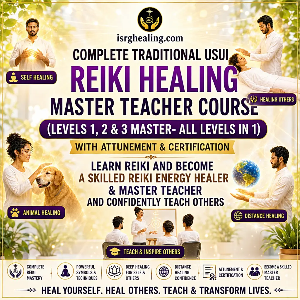 Complete Usui Reiki Master Course With Attunements (Levels 1, 2 & 3 Master Teacher)