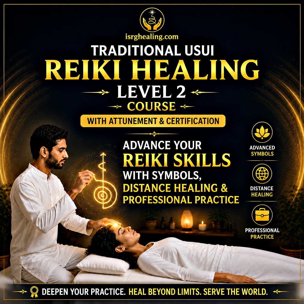 Usui Reiki Level 2 Course With Attunement