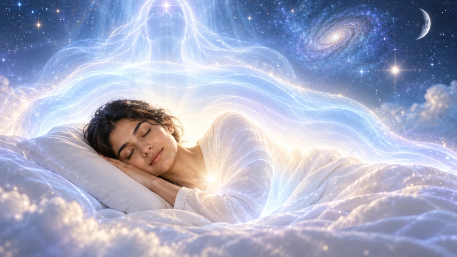 How Sleep Affects Your Auric Field: What Changes While You Rest 1 sleep aura repair auric field restoration energy healing illustration