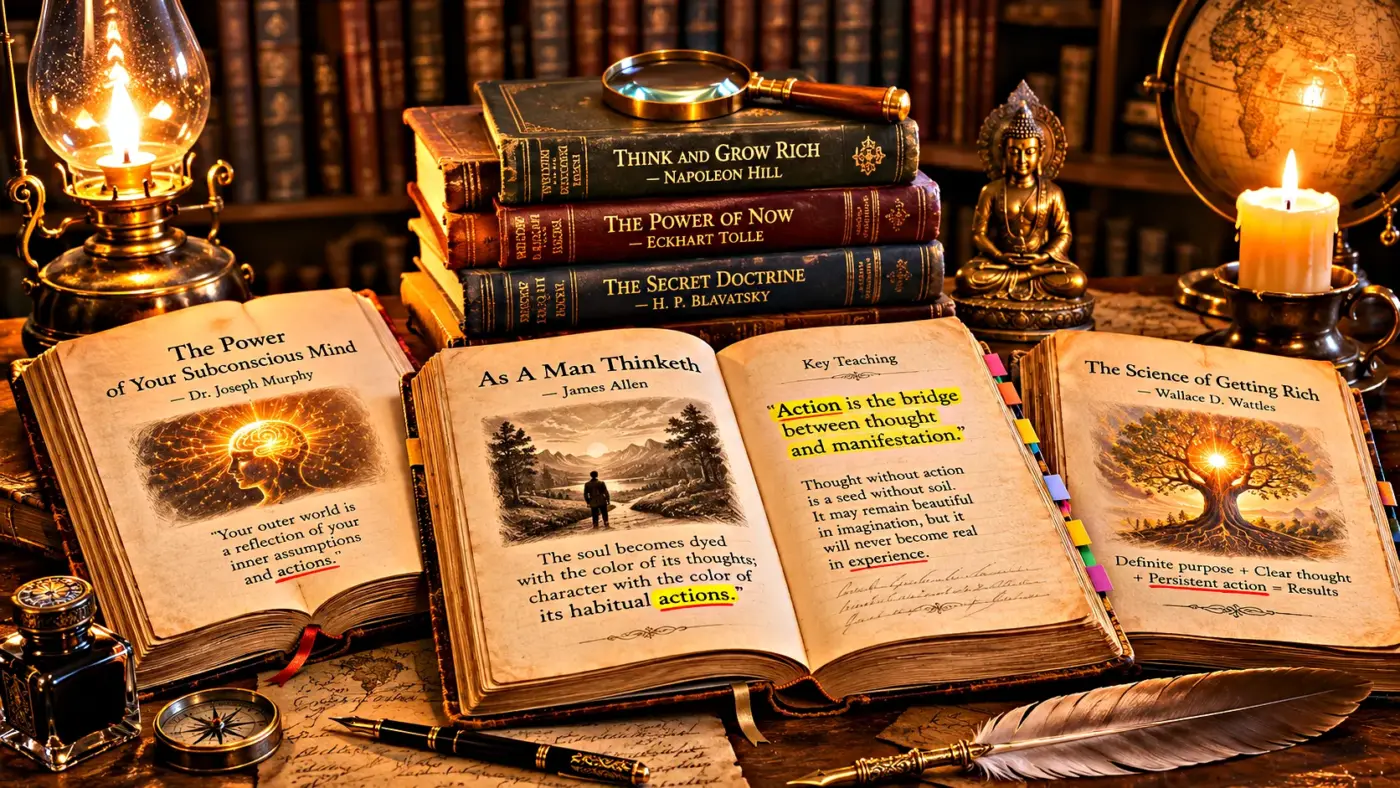 Manifestation Without Action: The Lie That Is Keeping You Stuck 2 Neville Goddard Joseph Murphy Wallace Wattles original teachings action manifestation historical