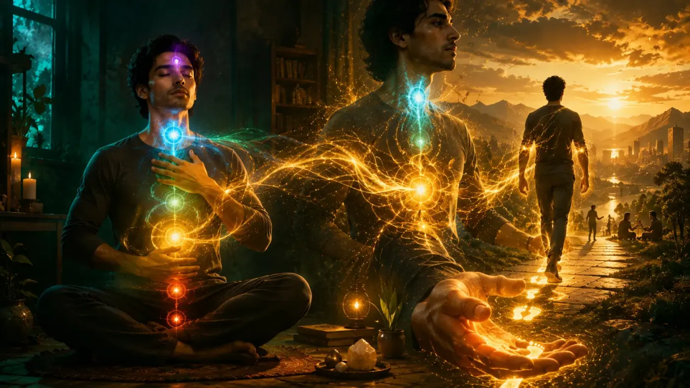 Manifestation Without Action: The Lie That Is Keeping You Stuck 4 reiki solar plexus throat chakra clearing aligned action manifestation movement energy