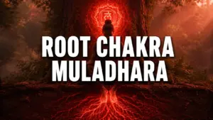 root chakra muladhara grounding meditation illustration Image