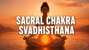 sacral chakra svadhisthana creativity emotion illustration Image