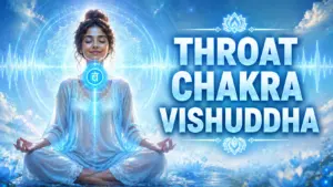 throat chakra vishuddha voice truth illustration